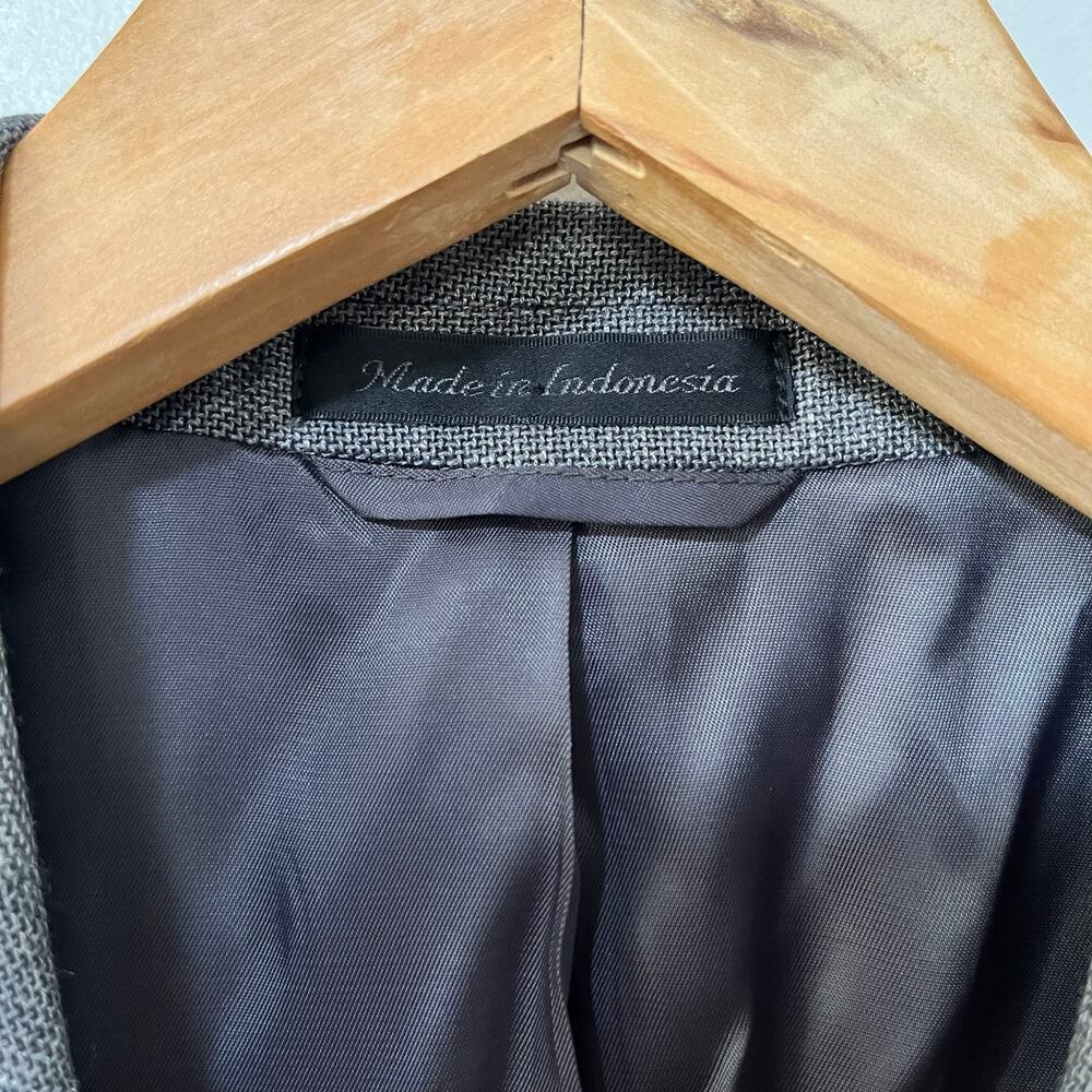 Lauren Ralph Lauren UltraFlex Heathered Blazer Size 40 Gray Classic Men’s NWT - Picture 4 of 13